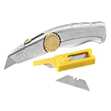 Stanley 0-10-819 Snap Off Knife"Pro" with retractable blade, Silver