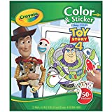 Crayola Toy Story 4 Coloring Pages & Stickers, Kids at Home Activities, Gift for Kids, Age 3, 4, 5, 6, 7