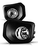 AUTOWIKI Fog Light Assembly For Toyota Tacoma 2016-2022 (Fits SR, SR5 Model Only) With Clear Lens 2PCS