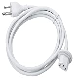 WESAJJ Replacement Power Adapter Extension Cord Compatible for iMac 20 inch 21.5' 24 inch 27 inch Power Supply Cord, white
