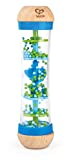 Hape Beaded Raindrops | Mini Wooden Musical Shake & Rattle Rainmaker Toy, Blue, Model Number: E0328B ,L: 2, W: 2, H: 7.9 inch