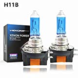 VEXONEYE H11B Halogen Headlight Bulb H11B 12V 55W White 5000K 61493 Lights Long Life 2 Pack