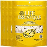 All-Natural Freeze Dried Chicken Treats for Dogs & Cats Free of Grains, Fillers, Additives and Preservatives Proudly Made in the USA - 4 Pack (5 oz. Bag)