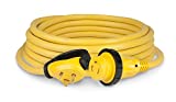 ParkPower 30 Amp 125V 25 Foot Swivel Handle Yellow RV Power Cord