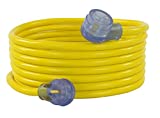 Conntek 14368-50, 30 Amp RV Extension Cord, Yellow (50-Feet)