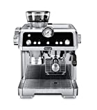 De'Longhi La Specialista Espresso Machine with Sensor Grinder, Dual Heating System, Advanced Latte System & Hot Water Spout for Americano Coffee or Tea, Stainless Steel, EC9335M