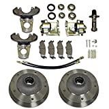 Disc Brakes, Zero Offset, 5 On 205mm, For King Pin 59-65, Compatible with Dune Buggy