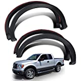 CHEDA Fender Flares, Compatible with 2009 2010 2011 2012 2013 2014 Ford F150 SVT Raptor, Textured Wheel Cover, FO1268100 FO126910