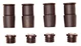 ACDelco Professional 18K1447 Front Disc Brake Caliper Rubber Bushing Kit with Boots and Caps