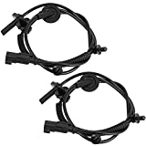 ECCPP Front&Left&Right ABS Wheel Speed Sensor ABS Sensor fit for 2008-2016 for Buick Enclave 2009-2016 for Chevrolet Traverse Set of 2