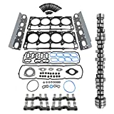 5.7 HEMI Engine Valve MDS Lifters Camshaft w/Gasket Set Replacement for 2009-2019 Ram 1500 53022263AF 53021726AE 53021726AD 53021720AB Koomaha