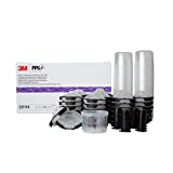 3M PPS 2.0 Spray Gun Cup, Lids and Liners Kit, 26114,Â Mini, 6 Ounces, 200-Micron Filter, Use for Cars, Furniture, House and More, 1 Paint Cup, 50 Disposable Lids and Liners, 32 Sealing Plugs