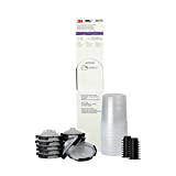 3M PPS 2.0 Paint Spray Gun System Refill Kit with Lids and Liners, 26173, Standard, 22 Ounces, 200-Micron Filter, Use for Cars, Furniture, Home and more,12 Disposable Lids and Liners,16 Sealing Plugs