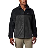 Columbia Men's Standard Steens Mountain 2.0 Full Zip Fleece Jacket, Black/Grill, X-Large