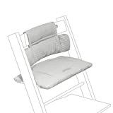 Tripp Trapp Classic Cushion, Nordic Grey - Pair with Tripp Trapp Chair & High Chair for Support and Comfort - Machine Washable - Fits All Tripp Trapp Chairs