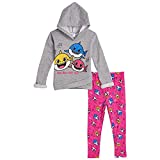 Pinkfong Baby Shark Baby Girls Fleece Pullover Hoodie & Leggings Set 18-24 Months