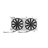 Mishimoto MMFS-WRX-01P Performance Aluminum Fan Shroud Compatible With Subaru Impreza WRX/STI 2001-2007 Silver