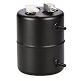 GOOCA Aluminium Alloy 2L Vacuum Brake Booster Canister Reservoir Tank for for GM (Black)