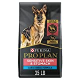 Purina Pro Plan Sensitive Stomach and Stomach Large Breed Dog Food, Salmon Formula - 35 lb. Bag