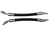 Power Steering Control Valve Hose Hose (Pair) Compatible with Ford Mustang 1967-1970 C6OZ-3A714/7-AR PSH1015