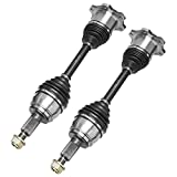 Detroit Axle - 6-Lug Front CV Axle Drive Shafts Assembly Replacement for Chevy GMC Silverado Sierra 1500 Yukon Escalade - 2pc Set