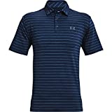 Under Armour Men's Playoff 2.0 Golf Polo , Academy Blue (409)/Pitch Gray , Large