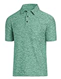 Men's Dry Fit Golf Polo Shirt Light Green