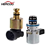 HERCOO Transmission Pressure Sensor & Governor Pressure Solenoid Kit 4617210 56041403AA A518 42RE 44RE 46RE 47RE Compatible with 1996-1999 Dodge Ram Jeep Grand Cherokee