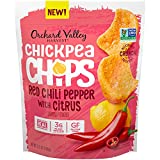 Orchard Valley Harvest Chickpea Chips Red Chili Pepper With Citrus, 3.75 Oz, Pack Of 6
