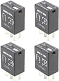 4 Pack 8T2T-14B192-AA Multi-Function Relay 4-PIN 8T2T14B192AA OEM Relays Compatible for F150 F-250