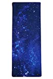 POPFLEX Diamond Sky Vegan Suede Yoga Mat With Strap Included - Ultra Absorbent Exercise Mat - Non Slip Yoga Mat - Large Yoga Mat for Women - Wide Yoga Mat, Thick Texture for Stylish Support