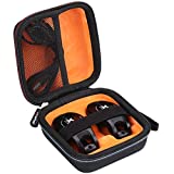 Mchoi Hard EVA Travel Case for Xvive U2 Guitar Wireless System 2.4GHz Guitar Wireless Transmitter & Receiver,Case Only