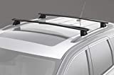 BRIGHTLINES Crossbars Roof Racks Luggage Racks Replacement for 2011-2021 Jeep Grand Cherokee with Grooved Metal Roof Side Rails