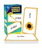 Carson Dellosa Spanish Flash Cards for Kids, Spanish Flash Cards for Toddlers, Colors, Animals, People, Common Phrases, Household items, and Spanish Vocabulary Flash Cards