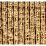 Grill Cloth - Beige/Brown, Gold Stripe, 59" Wide