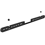 WALI Soundbar Wall Mount, Designed for Sonos Arc, Low Profile Sound Bar Mount Bracket Under TV with Hardware KitEasy to Install (SON003-B), Black