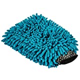 Chemical Guys Chenille Premium Scratch-Free Microfiber Wash Mitt, Blue, Model Number: MIC811