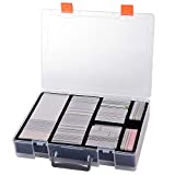 ALKOO 2200+ Card Case Holder, C.A.H/MTG Deck Box Organizer Storage Compatible with Cards Against Humanity/for Magic The Gathering/for Yugioh/for Topps Baseball & All Expansions