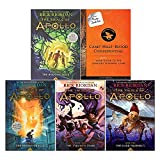 Rick Riordan Collection 5 Books Set (The Hidden Oracle, The Dark Prophecy, The Burning Maze, The Tyrant’s Tomb, [Hardcover] Camp Half-Blood Confidential)