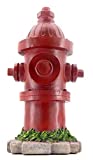 Bellaa 22472 Fire Hydrant Statue Dog Training Lamp Post 14 inch Indoor Home Outdoor Garden Sculpture Yard Decoration