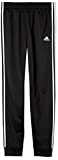 adidas Boys' Little Active Sports Athletic Tricot Jogger Pant, Iconic Black, 4