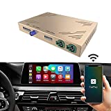 Carlinkit Wireless CarPlay Android Auto Decoder for BMW F20 F22 F30 F32 F10 F12 F01 F48 F25 F26 F15 F16 2013 to 2017 Year NBT System Screen, Support Back Camera, iOS 14