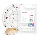 BUCATSTATE Dust-Free Hamster Bath Sand Plant Scented Bathing Sand for Guinea Pig Dwarf Golden Bear and Other Small Animals 5.5lb/2.5kg