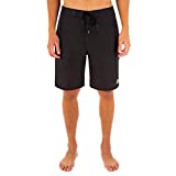 Hurley Men's One and Only 21" Board Shorts, Black, 32