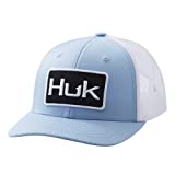 HUK Kids' Trucker Snapback Hat, Dusk Blue, 1