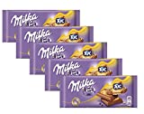 Milka Milk Chocolate with TUC Crackers, 187g/3oz (TUC Crackers, PACK OF 5)