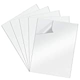 YSTIME 5" x 7" Clear Acrylic Sheet Plexiglass Plastic Sheet for Crafts Transparent Acrylic Board with Protective Paper for Craft, Windows, Frame, DIY Display Projects, Pack of 5