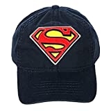 Superman Classic Logo Navy Adjustable Ball Cap