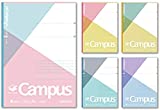 KOKUYO Note Smart Campus Limited B5 Clear Pastel 5 Book Pack ノ-GS3CBT-L5X5