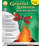 Mark Twain Media General Science Workbookâ€•Grades 5-8 Earth, Space, Life, and Physical Science Activity Book, Weather, Energy, Electricity, The Solar ... of Elements (96 pgs) (Daily Skill Builders)